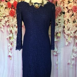 Adrianna Papell Lace Sheath Dress